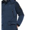 Calvin Klein Steppjacke Mit Abnehmbarer Kapuze blau