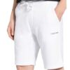 Calvin Klein Sweatshorts weiss