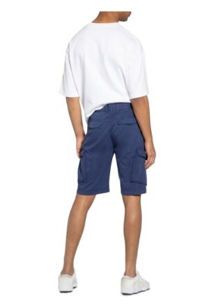 camel active Houston Cargo-Shorts Herren, Blau