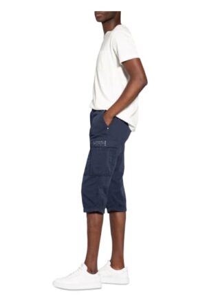 camel active Houston Cargo-Shorts Herren, Blau
