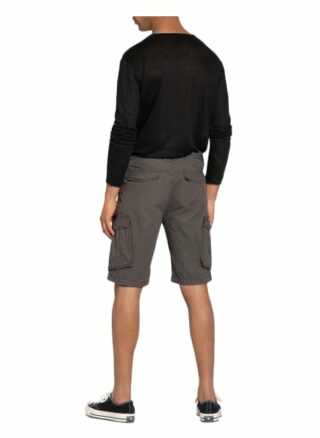 Camel Active Cargo-Shorts Houston Regular Fit grau