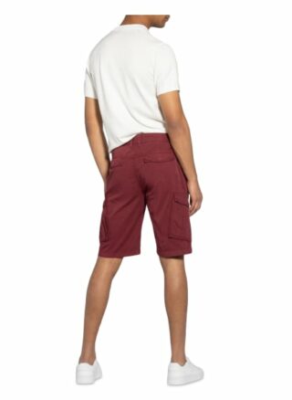 camel active Houston Cargo-Shorts Herren, Rot