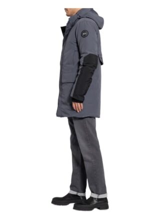 Canada Goose Daunenparka Brockton grau