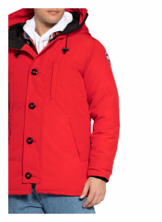 Canada Goose Daunenparka Chateau rot