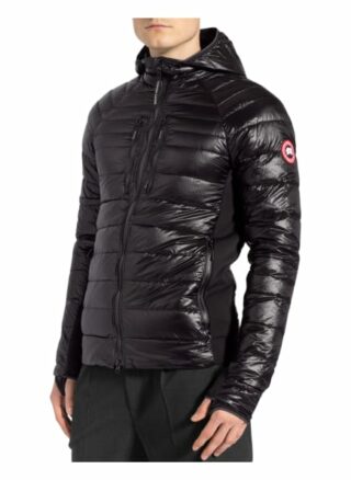Canada Goose Lightweight-Daunenjacke Hybridge schwarz