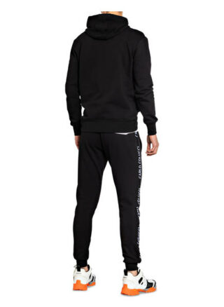Carlo Colucci Hoodie schwarz