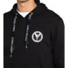 Carlo Colucci Hoodie schwarz