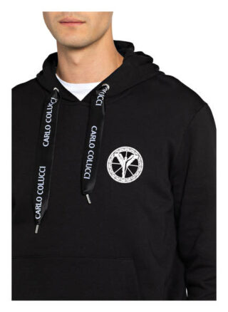 Carlo Colucci Hoodie schwarz