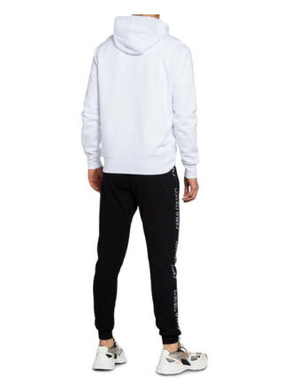 carlo colucci Hoodie Herren, Weiß