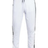 Carlo Colucci Sweatpants Mit Galonstreifen weiss