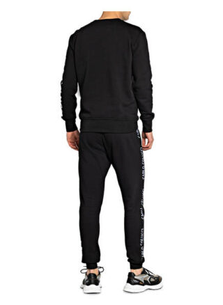 Carlo Colucci Sweatshirt schwarz