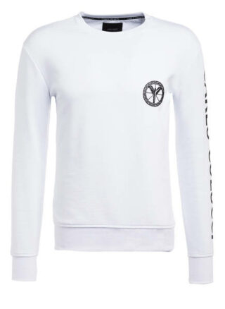 carlo colucci Sweatshirt Herren, Weiß