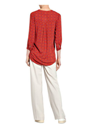 Cartoon Blusenshirt Mit 3/4-Arm rot