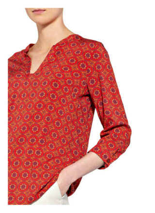 Cartoon Blusenshirt Mit 3/4-Arm rot