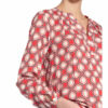 Cartoon Blusenshirt rot
