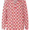 Cartoon Blusenshirt rot