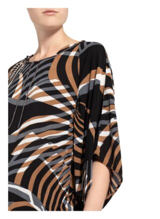 Cartoon Blusenshirt schwarz