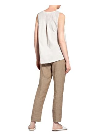 Cartoon Leinentop weiss