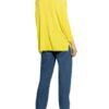 Cartoon Pullover Mit 3/4-Arm gelb