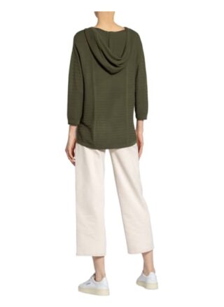 Cartoon Pullover Mit 3/4-Arm gruen
