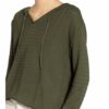 Cartoon Pullover Mit 3/4-Arm gruen