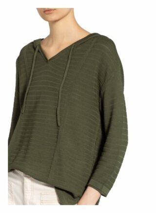 Cartoon Pullover Mit 3/4-Arm gruen
