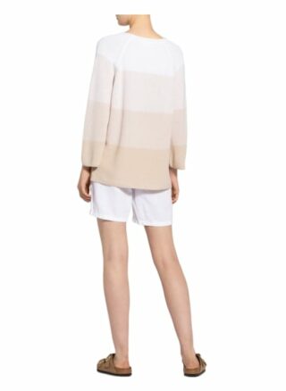 Cartoon Pullover Mit 3/4-Arm weiss