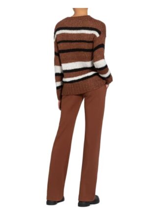 Cartoon Pullover braun