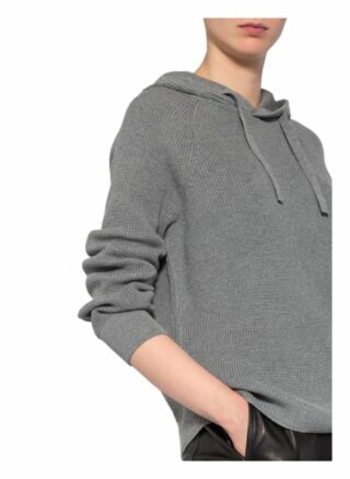 Cartoon Strick-Hoodie beige