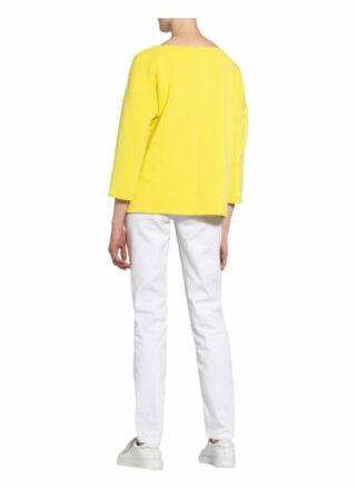 Cartoon Sweatshirt Mit 3/4-Arm gelb