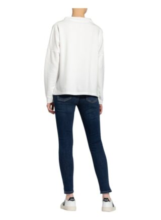 Cartoon Sweatshirt Mit Paillettenbesatz beige