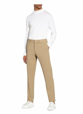 Caruso Anzughose Slim Fit beige