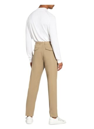 Caruso Anzughose Slim Fit beige