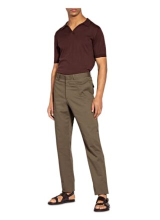 Caruso Anzughose Slim Fit gruen