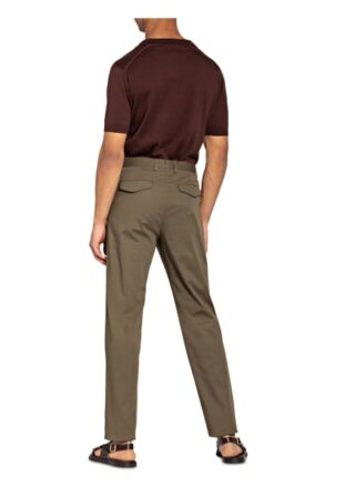 Caruso Anzughose Slim Fit gruen