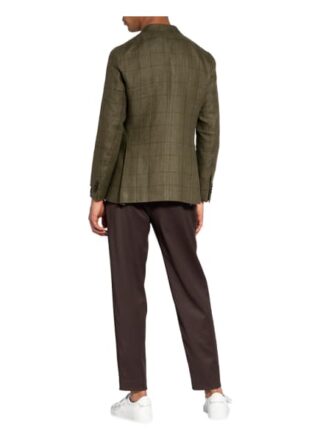 Caruso Leinensakko Aida Regular Fit gruen