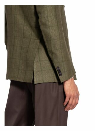 Caruso Leinensakko Aida Regular Fit gruen