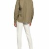 Caruso Overshirt Mit Leinen gruen