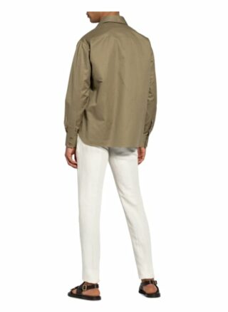 Caruso Overshirt Mit Leinen gruen