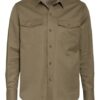 Caruso Overshirt Mit Leinen gruen