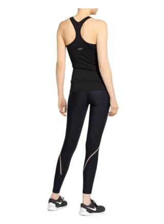 Casall Tanktop Iconic Mit Mesh-Einsätzen schwarz