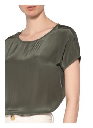 Catnoir T-Shirt Im Materialmix gruen