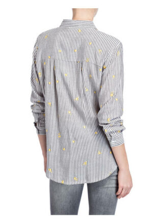 Catwalk Junkie Bluse Love Me Love Me Not grau