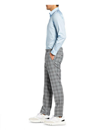 Cg Club Of Gents Anzughose Cedric Slim Fit grau