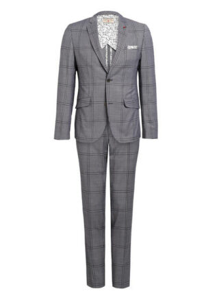 Cg Club Of Gents Anzugsakko Cress Slim Fit grau