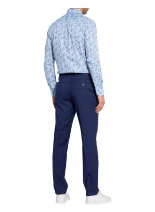 Cg Club Of Gents Hemd Harris Slim Fit blau