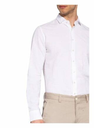 Cg Club Of Gents Hemd Paron Slim Fit Mit Abnehmbarem Kragen weiss