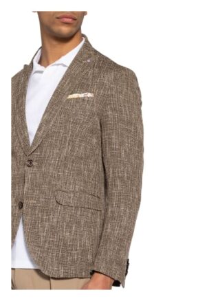 Cg Club Of Gents Sakko Cross Slim Fit braun