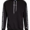 Champion Hoodie Mit Galonstreifen schwarz