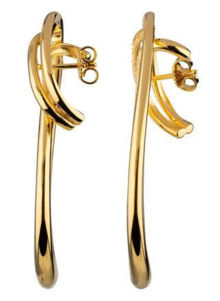 Charlotte Chesnais Ohrstecker Maxi Round Trip gold